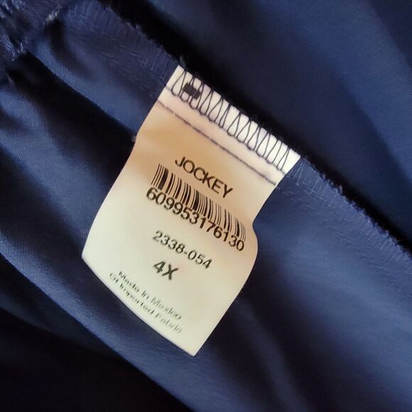 Jockey Scrubs Pants w/ Elastic & Tie Navy - Size 4XL NWT - Picture 4 of 5